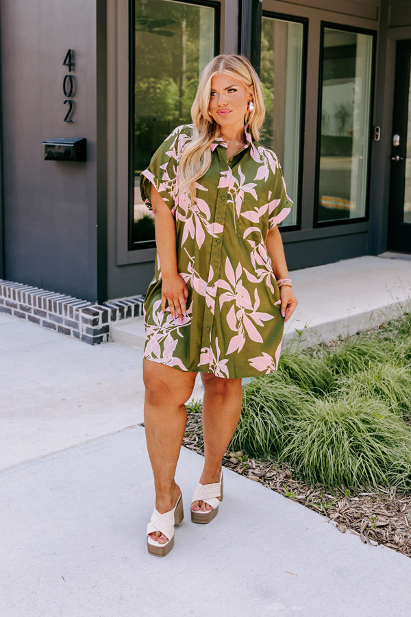 Paired Up In Paradise Tunic Dress Curves Image - 1