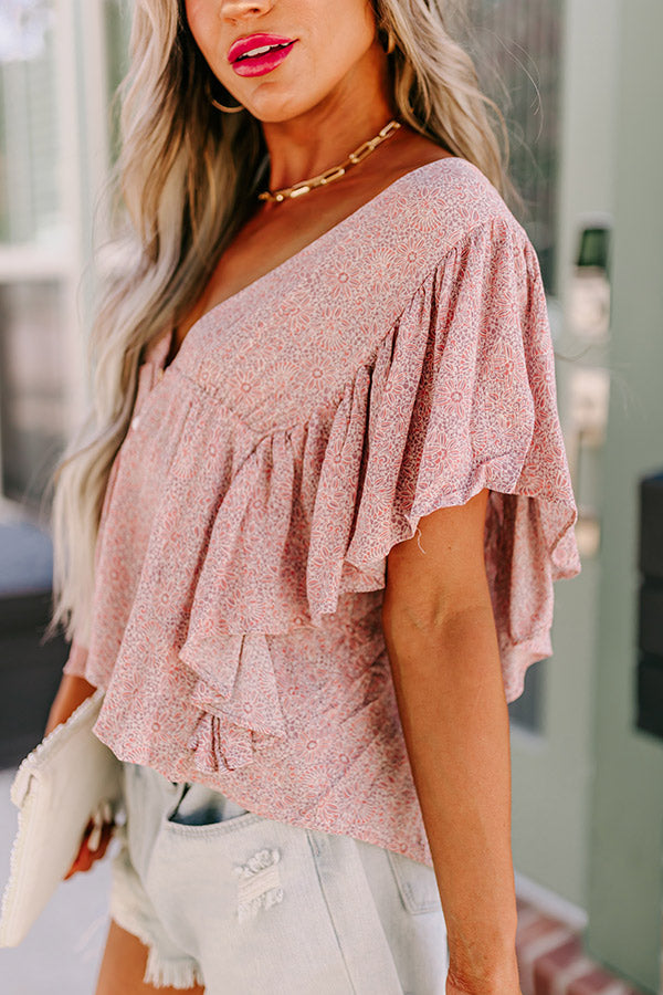 Pretty Presence Peplum Top Image - 5