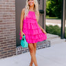 Editor In Chic Tiered Mini Dress Image - 1