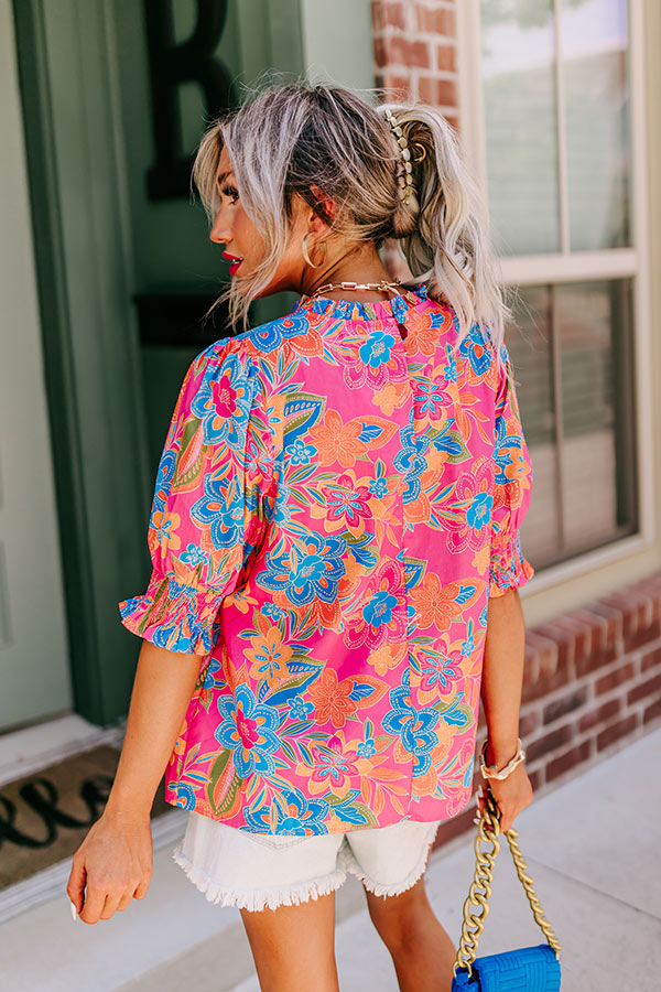 Amalfi Spritz Shift Top Image - 4