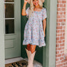 Modern Days Chambray Floral Dress Image - 1