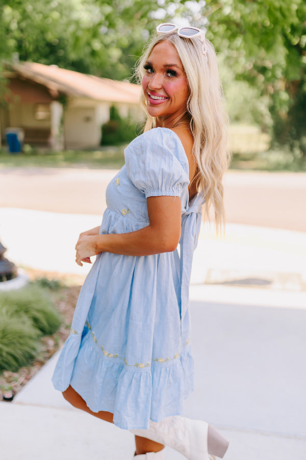 Daily Obsession Embroidered Dress Image - 4