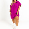 Effortless Radiance Shift Dress in Orchid Curves Image - 1