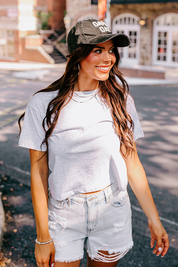 Sophisticated Stroll Tee In Grey