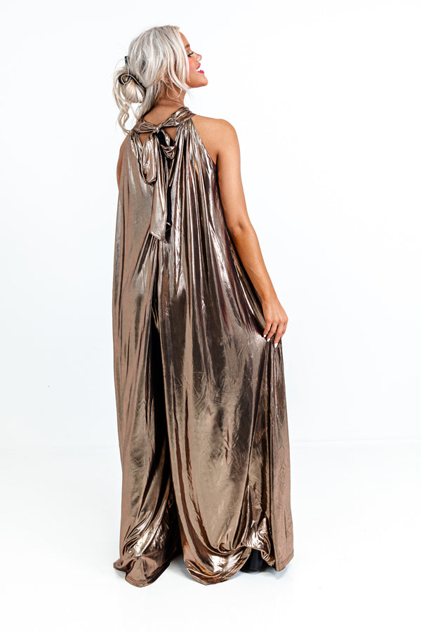 Amazing Views Metallic Jumpsuit Image - 4
