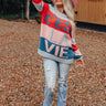 C'est La Vie Knit Sweater Image - 1