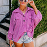 Coastal Comforts Oversized Top in Orchid Image - 1