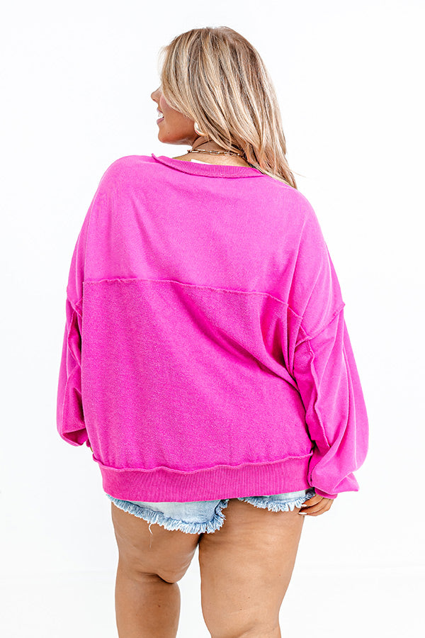 Sweet Charisma Sweatshirt Curves Image - 3