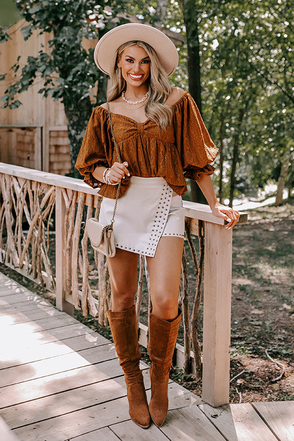 Afternoon Date Babydoll Top Image - 5