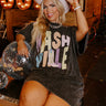 Nashville Graphic T-Shirt Dress Curves Image - 1
