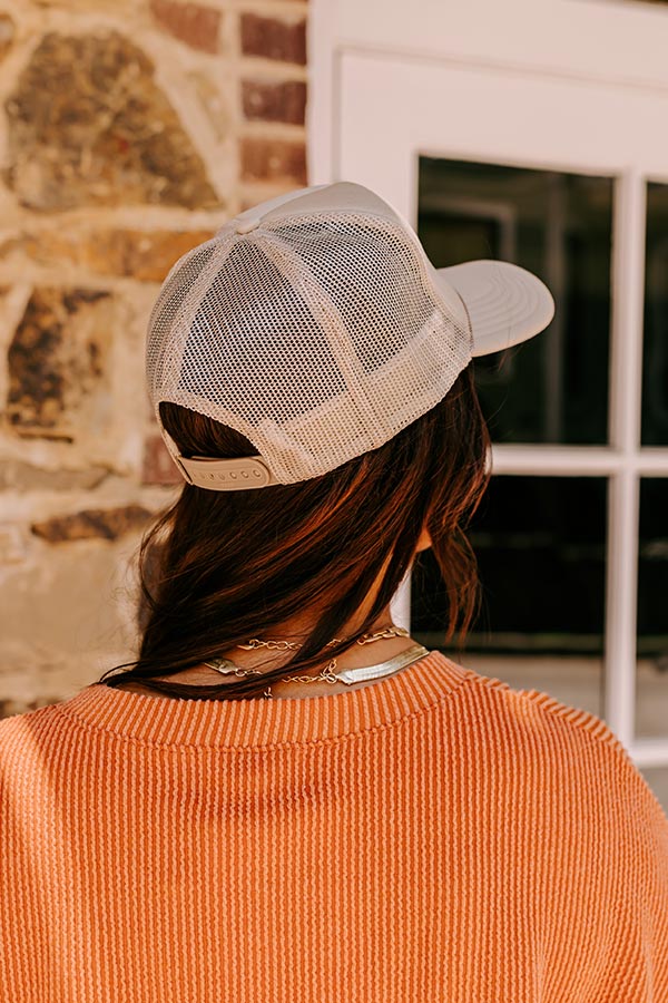 Texas Embroidered Trucker Hat Image - 2