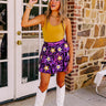 Pre-game Party Sequin Skirt in Purple Image - 1