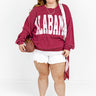Alabama State Pride Sweatshirt Curves Image - 1