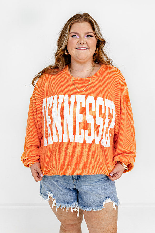 Tennessee State Pride Sweatshirt Curves Image - 3