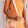 Top Of The Charts Clear Crossbody In Iced Latte Image - 1