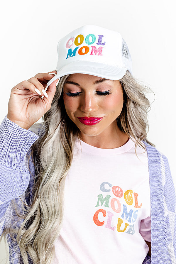 Cool Mom Embroidered Trucker Hat