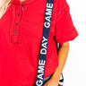 Game Day Beaded Purse Strap in Navy Image - 1