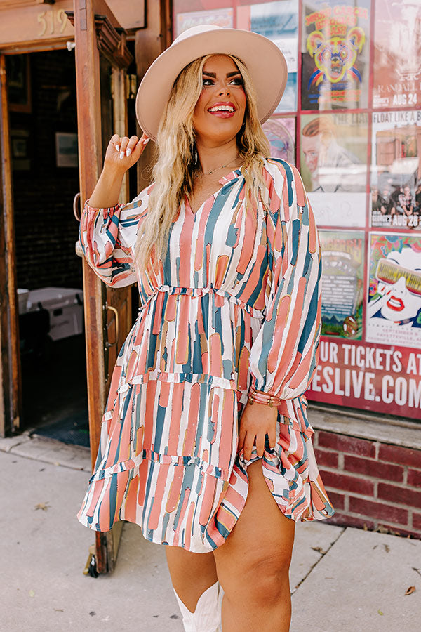 Market Square Satin Dress Curves Image - 2