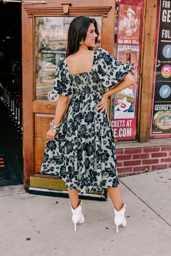 Rarest Kind Of Love Midi in Pear Image - 3