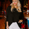 Endless Sophistication Tunic In Black Curves Image - 1