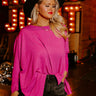 Endless Sophistication Tunic In Fuchsia Curves Image - 1
