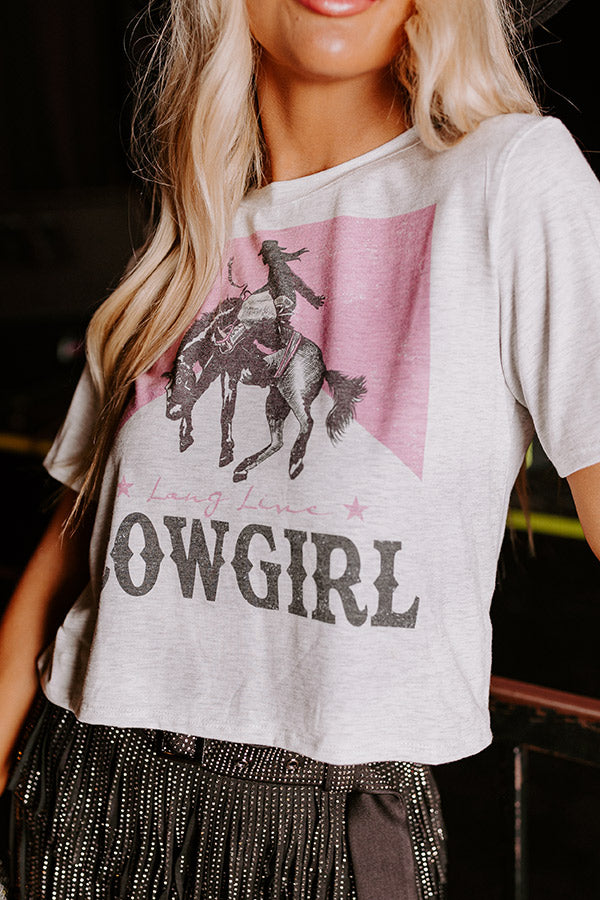 Long Live Cowgirl Crop Top Image - 3