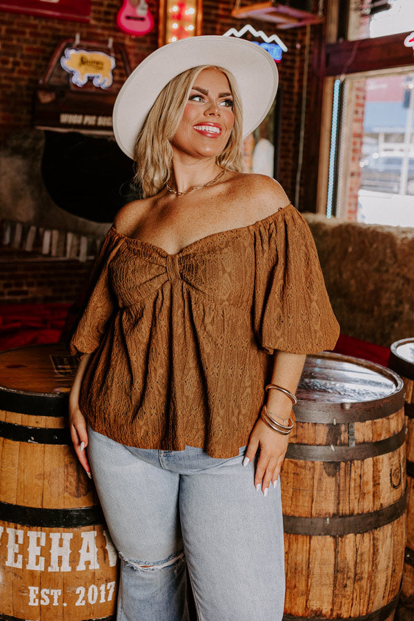 Afternoon Date Babydoll Top Curves Image - 3