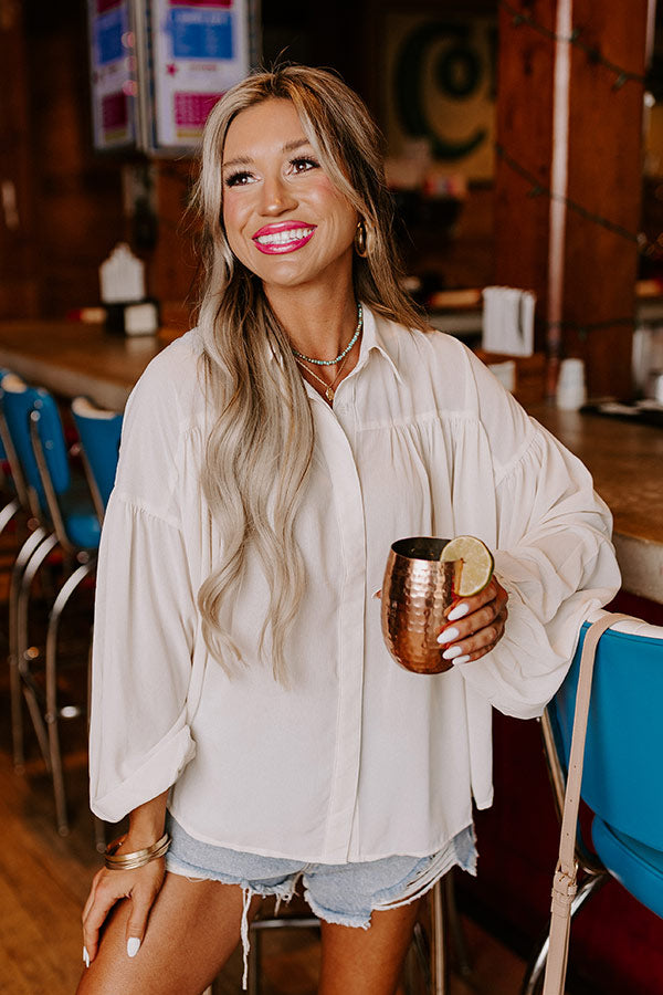 Subtle Encouragement Button Up Image - 5