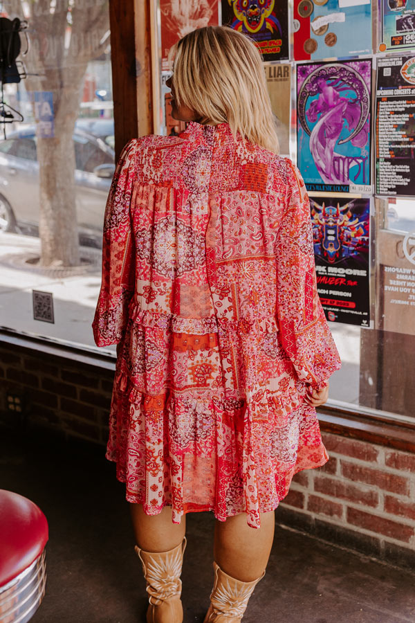 Hopeless Romantic Paisley Dress Curves Image - 4