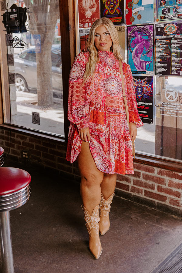 Hopeless Romantic Paisley Dress Curves Image - 1