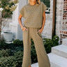 Creekside Cabin High Waist Pants In Sage Image - 1