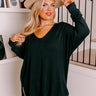 Napa Chill Shift Sweater in Black Curves Image - 1