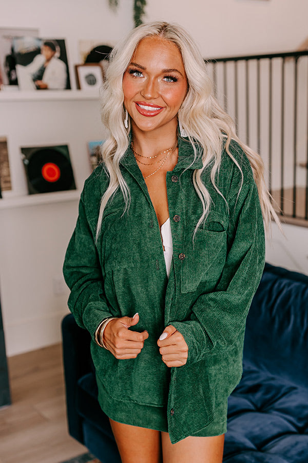 Vibrant Lime Green Cactus Button-Up for Girls | Cruel Girl