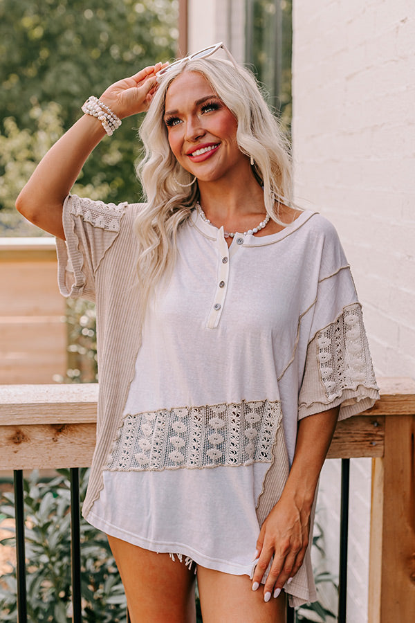 Feeling At Peace Shift Top Image - 1