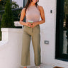 The McKenzie High Waist Jean In Sage Image - 1