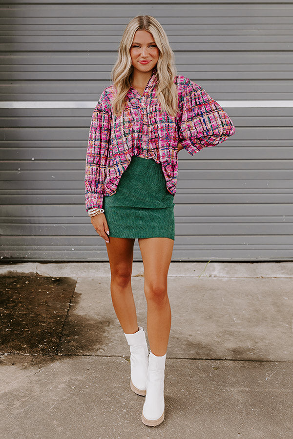 Sweet Sayings Button Up Image - 1