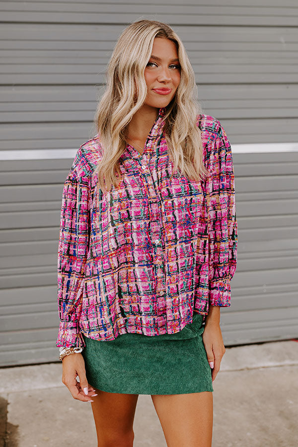 Sweet Sayings Button Up Image - 3