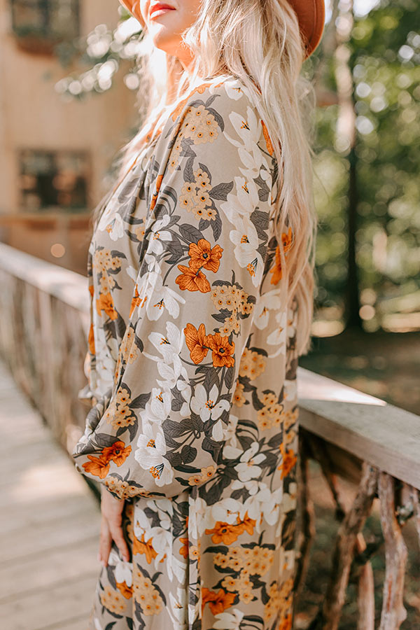 Ciao Darling Floral Maxi Curves Image - 5