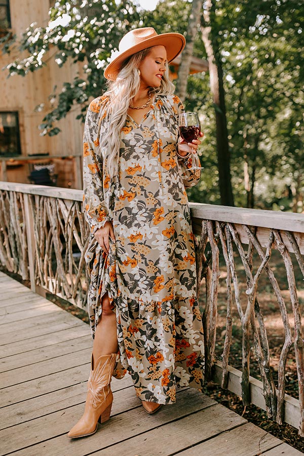 Ciao Darling Floral Maxi Curves Image - 1