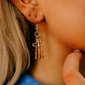 Destin For Decadence Earrings In Gold Image - 1