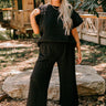 Creekside Cabin High Waist Pants In Black Curves Image - 1