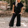 Creekside Cabin High Waist Pants In Black Image - 1