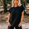 Creekside Cabin Shift Top In Black Image - 1