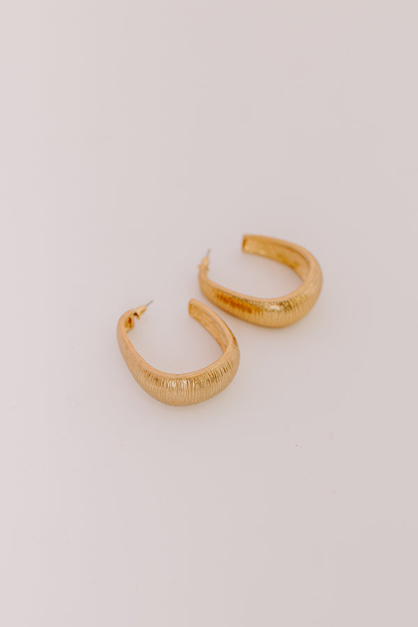 Desirable Destination Hoop Earrings Image - 1