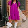Sharp Witted Mini Dress in Orchid Image - 1