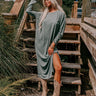 Breezy Times Shift Dress In Jade Image - 1