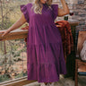 Parkside Pretty Midi In Royal Plum Curves Image - 1