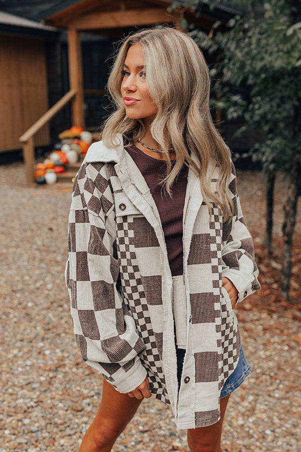 Meet Me By The Bonfire Corduroy Jacket Image - 1