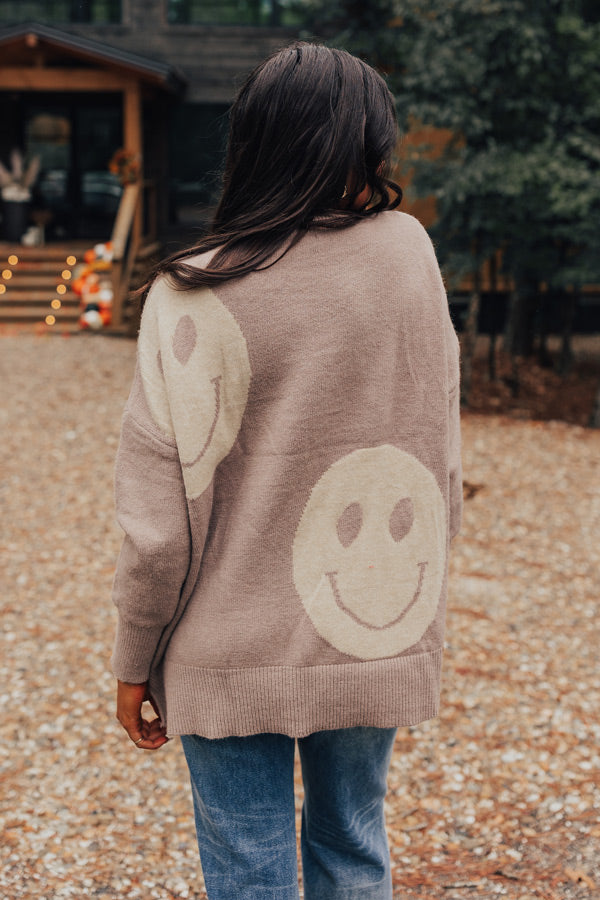 Radiant Smile Knit Sweater Image - 5