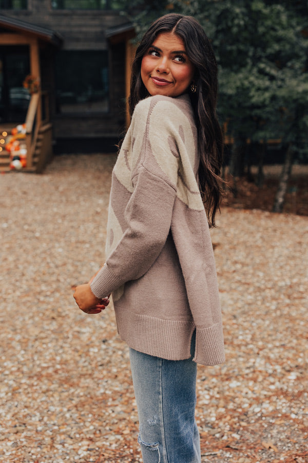 Radiant Smile Knit Sweater Image - 3